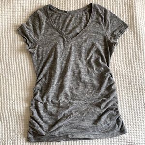 Maternity Tshirt - Heathered Grey